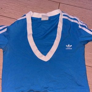 Adidas light blue active shirt!